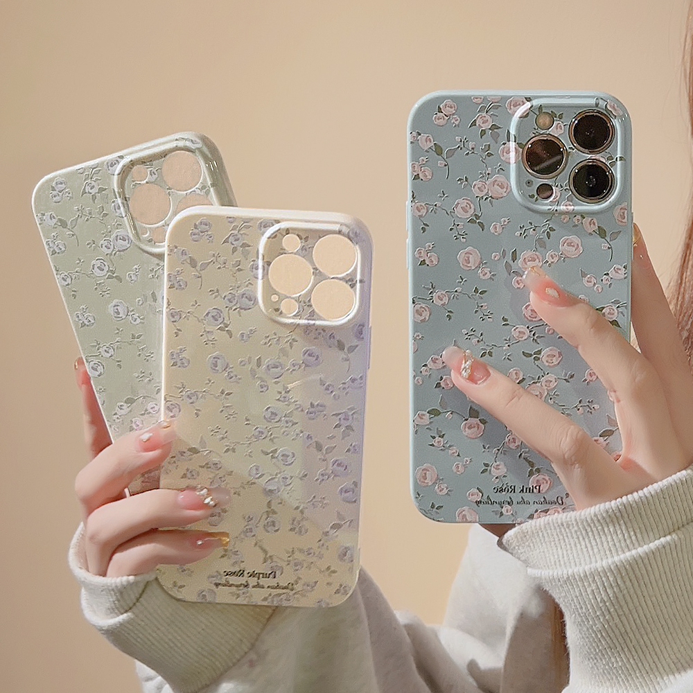 vintage-floral-roses-iphone-case3 Vintage floral roses iPhone Case 3