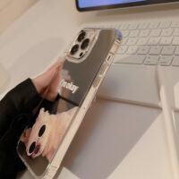 Eyeglasses Dog Lying Down iPhone Case 13