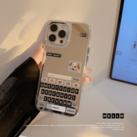 Mirror Keyboard Dog iPhone Case 1