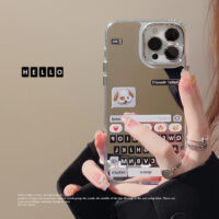Mirror Keyboard Dog iPhone Case 2