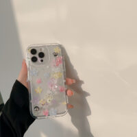 Watercolor Flowers Bear Bracelet iPhone Case 10