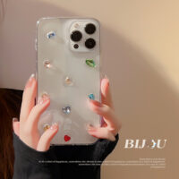 3D Color Rhinestones iPhone Case 2