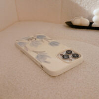 Blue Tulip Flowers iPhone Case 10