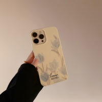 Blue Tulip Flowers iPhone Case 6