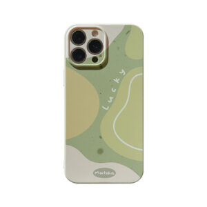 Matcha Mixed colors Geometric iPhone Case