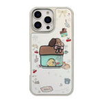Chic Korean Mirror Puppy House iPhone Case