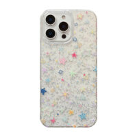 Dazzling Korean Glitter Star iPhone Case
