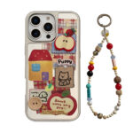 Cute 3D Apple Silver Mirror iPhone Case