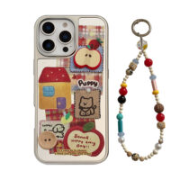 Cute 3D Apple Silver Mirror iPhone Case