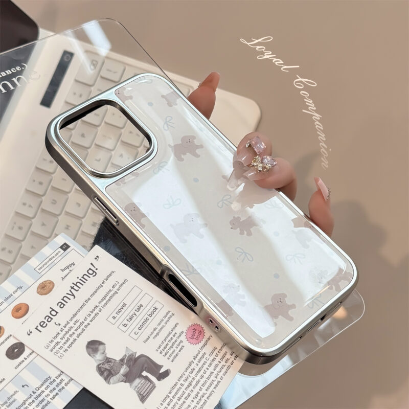 Elegant Teddy Pup iPhone Case-2