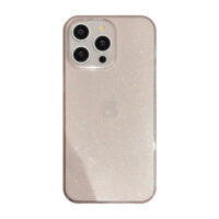 Glitter Elegance Pink Black iPhone Case - Image 2