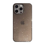 Glitter Elegance Pink Black iPhone Case
