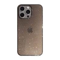 Glitter Elegance Pink Black iPhone Case