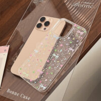 Sparkling Starry Delight Colorful Bow iPhone Case - Image 4