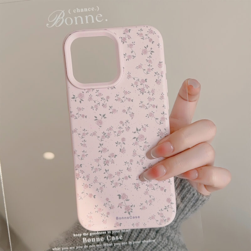 Sweet Pink Rose Fresh Style iPhone Case-3