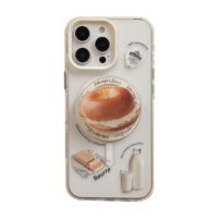 Bagel Stand Milk Cheese iPhone Case
