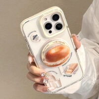 Bagel Stand Milk Cheese iPhone Case - Image 2