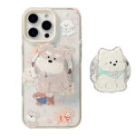 Cute Pups Magnetic Stand iPhone Case