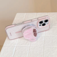 Charming Pink Coffee Cup iPhone Case - Image 5