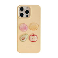 Cream Yellow 3D Fruit iPhone Case