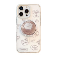Creative Coconut Graffiti Stand MagSafe iPhone Case