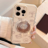 Creative Coconut Graffiti Stand MagSafe iPhone Case - Image 2