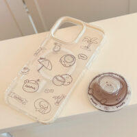 Creative Coconut Graffiti Stand MagSafe iPhone Case - Image 5