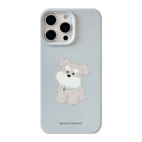 Cute Cartoon Dog Pattern Soft iPhone Case
