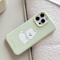 Cute Cartoon Dog Pattern Soft iPhone Case - Image 5