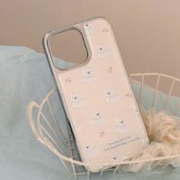 Silver Edged Cherries Westie Dogs iPhone Case - Image 3