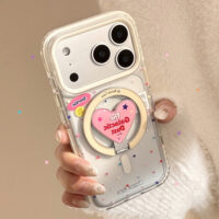 Galactic Heart Magnetic Stand iPhone Case - Image 2