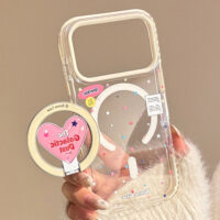 Galactic Heart Magnetic Stand iPhone Case - Image 3