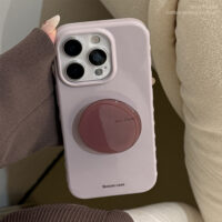 Mulberry Purple Amethyst Stand iPhone Case - Image 2