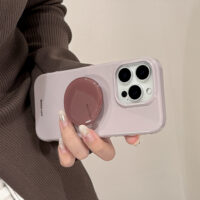 Mulberry Purple Amethyst Stand iPhone Case - Image 4