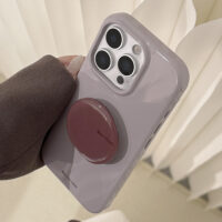 Mulberry Purple Amethyst Stand iPhone Case - Image 6