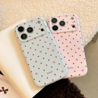Vintage Polka Rose Floral Strap Soft iPhone Case - Image 5