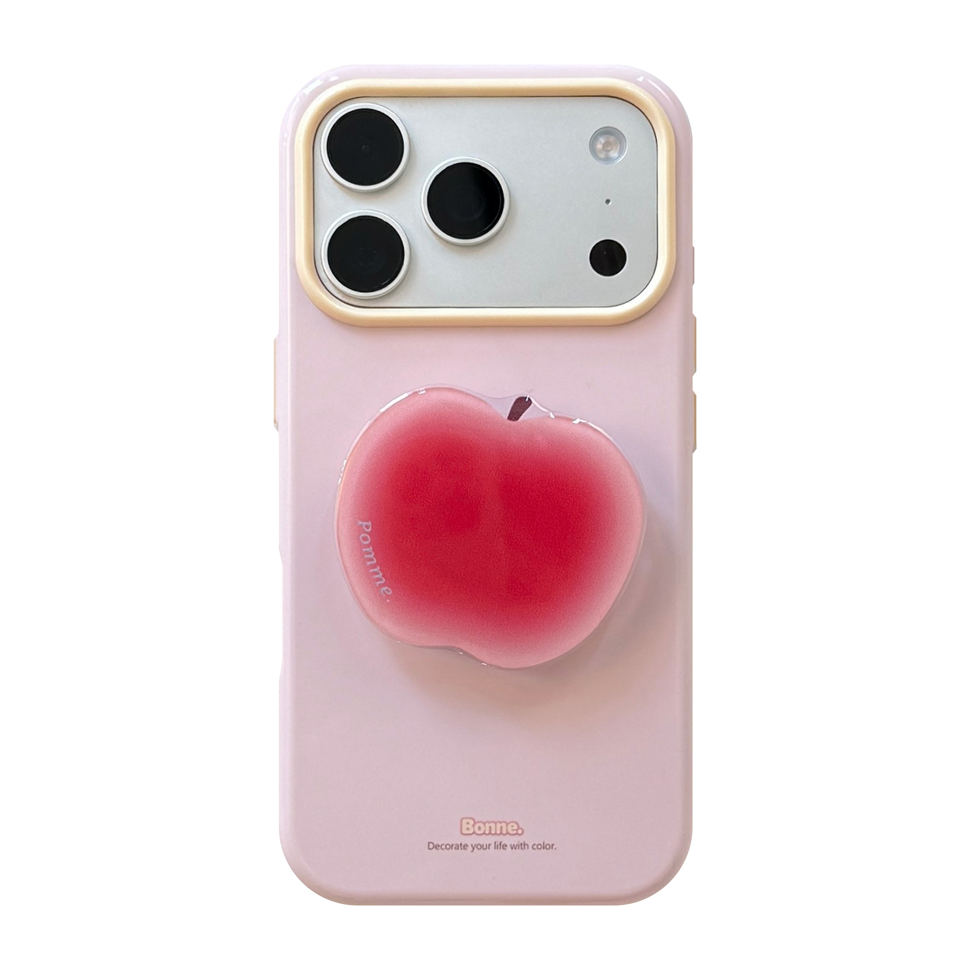 Pastel Fruit Jelly Stand Korean Style iPhone Case-000