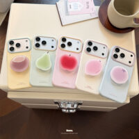 Pastel Fruit Jelly Stand Korean Style iPhone Case - Image 2