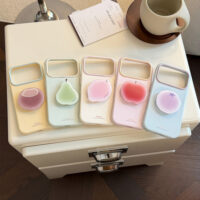 Pastel Fruit Jelly Stand Korean Style iPhone Case - Image 3
