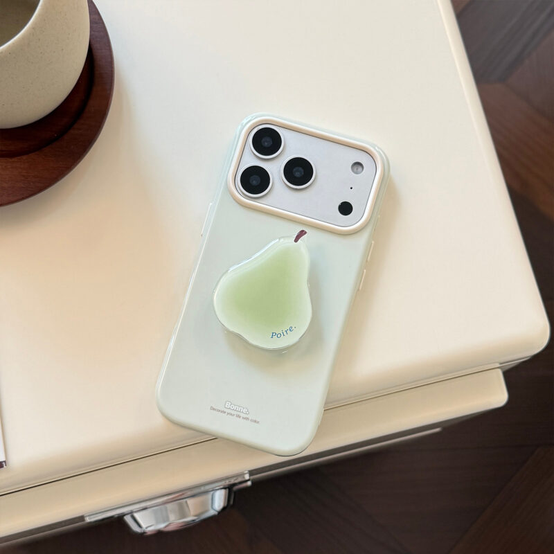 Pastel Fruit Jelly Stand Korean Style iPhone Case-8