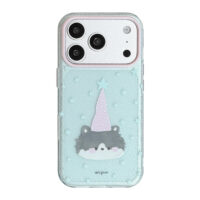 Cute Pastel Clear Star Animal Soft Protective iPhone Case - Image 3