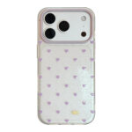 Pastel Tiny Heart Clear Soft Protective iPhone Case