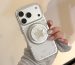 Transparent Starry Soft Stand iPhone Case-4